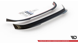 Heck Spoiler Aufsatz Abrisskante passend für Opel Astra GTC OPC-Line J schwarz Hochglanz