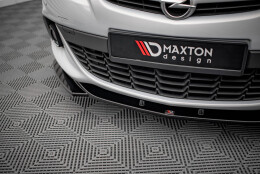 Cup Spoilerlippe Front Ansatz V.1 passend für Opel Astra GTC OPC-Line J schwarz Hochglanz