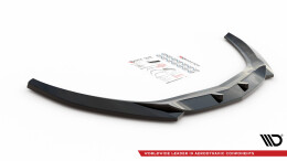 Cup Spoilerlippe Front Ansatz V.1 passend für Opel Astra GTC OPC-Line J schwarz Hochglanz