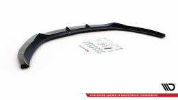 Cup Spoilerlippe Front Ansatz V.1 passend für Opel Astra GTC OPC-Line J schwarz Hochglanz