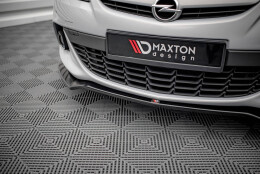 Cup Spoilerlippe Front Ansatz V.2 passend für Opel Astra GTC OPC-Line J schwarz Hochglanz