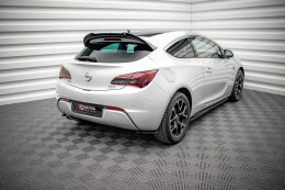 Heck Ansatz Flaps Diffusor V.1 für Opel Astra GTC OPC-Line J schwarz Hochglanz