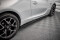 Seitenschweller Ansatz Cup Leisten für Opel Astra GTC OPC-Line J schwarz Hochglanz