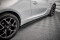 Seitenschweller Ansatz Cup Leisten passend für Opel Astra GTC OPC-Line J schwarz Hochglanz