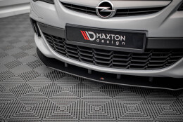 Street Pro Cup Spoilerlippe Front Ansatz passend für Opel Astra GTC OPC-Line J SCHWARZ