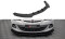 Street Pro Spoilerlippe Front Ansatz + Flaps V.1 passend für Opel Astra GTC OPC-Line J schwarz Hochglanz