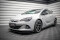 Street Pro Spoilerlippe Front Ansatz + Flaps V.1 passend für Opel Astra GTC OPC-Line J schwarz Hochglanz
