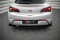 Street Pro Heckschürze Heck Ansatz Diffusor passend für Opel Astra GTC OPC-Line J SCHWARZ+ HOCHGLANZ FLAPS