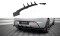 Street Pro Heckschürze Heck Ansatz Diffusor passend für Opel Astra GTC OPC-Line J rot+ Hochglanz Flaps