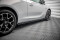 Street Pro Seitenschweller Ansatz Cup Leisten passend für Opel Astra GTC OPC-Line J SCHWARZ+ HOCHGLANZ FLAPS
