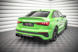 Heck Ansatz Flaps Diffusor passend für Audi RS3...