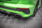 Heck Ansatz Flaps Diffusor passend für Audi RS3 Limousine 8Y schwarz Hochglanz