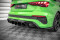Heck Ansatz Flaps Diffusor passend für Audi RS3 Limousine 8Y schwarz Hochglanz