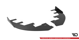 Front Stoßstange Flaps für Mazda 3 MPS Mk1 schwarz Hochglanz