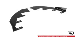 Front Stoßstange Flaps passend für Mazda 3 MPS Mk1 FLAPS HOCHGLANZ
