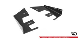 Hintere Seiten Flaps passend für Mazda 3 MPS Mk1 FLAPS HOCHGLANZ