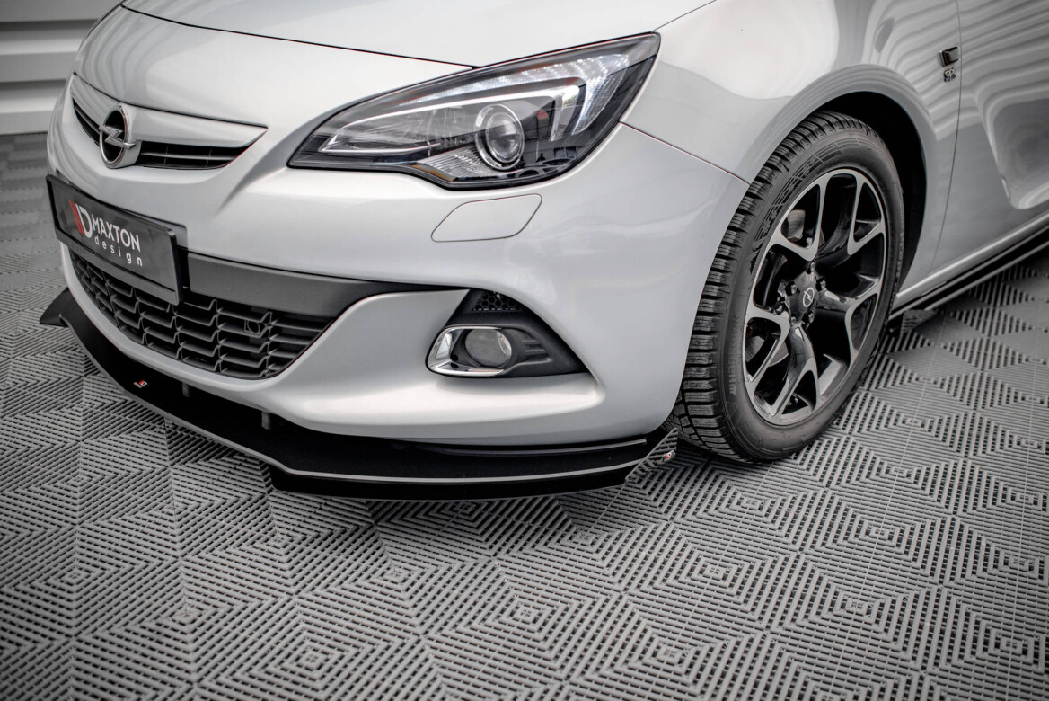 Front Flaps für Opel Astra GTC OPC-Line J schwarz Hochglanz, 59,00 €
