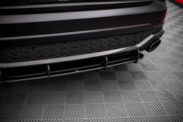 Street Pro Heckschürze Heck Ansatz Diffusor passend für Audi RSQ8 Mk1 SCHWARZ