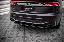 Street Pro Heckschürze Heck Ansatz Diffusor passend für Audi RSQ8 Mk1 SCHWARZ
