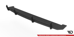 Street Pro Heckschürze Heck Ansatz Diffusor passend für Audi RSQ8 Mk1 SCHWARZ