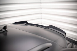 Oberer Heck Spoiler Aufsatz Abrisskante passend für Audi RSQ8 Mk1 schwarz Hochglanz