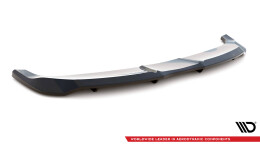 Mittlerer Cup Diffusor Heck Ansatz DTM Look passend für Ford Mustang Mach-E Mk1 schwarz Hochglanz