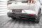 Mittlerer Cup Diffusor Heck Ansatz DTM Look für Ford Mustang Mach-E Mk1 schwarz Hochglanz