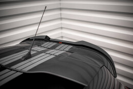 Heck Spoiler Aufsatz Abrisskante passend für Peugeot 208 GTi Mk1 schwarz Hochglanz