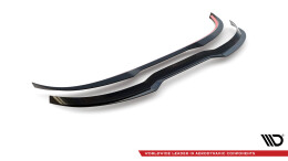 Heck Spoiler Aufsatz Abrisskante passend für Peugeot 208 GTi Mk1 schwarz Hochglanz