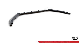 Cup Spoilerlippe Front Ansatz V.2 für Peugeot 208 GTi Mk1 schwarz Hochglanz