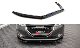 Cup Spoilerlippe Front Ansatz V.2 passend für Peugeot 208 GTi Mk1 schwarz Hochglanz