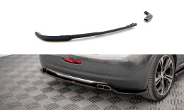 Heck Ansatz Flaps Diffusor passend für Peugeot 208 GTi Mk1 schwarz Hochglanz