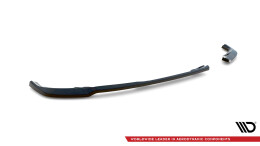 Heck Ansatz Flaps Diffusor passend für Peugeot 208 GTi Mk1 schwarz Hochglanz