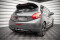 Street Pro Heckschürze Heck Ansatz Diffusor für Peugeot 208 GTi Mk1 SCHWARZ