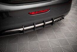 Street Pro Heckschürze Heck Ansatz Diffusor passend für Peugeot 208 GTi Mk1 rot