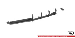 Street Pro Heckschürze Heck Ansatz Diffusor passend für Peugeot 208 GTi Mk1 rot