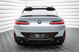 Oberer Heck Spoiler Aufsatz Abrisskante für BMW X4 M-Paket G02 / X4 M F98 schwarz Hochglanz