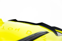 Oberer Heck Spoiler Aufsatz Abrisskante passend für BMW X4 M F98 Facelift schwarz Hochglanz
