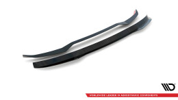 Oberer Heck Spoiler Aufsatz Abrisskante passend für BMW X4 M F98 Facelift schwarz Hochglanz