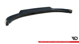 Cup Spoilerlippe Front Ansatz V.1 passend für BMW X4 M-Paket G02 Facelift schwarz Hochglanz