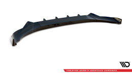 Street+ Spoilerlippe Front Ansatz V.2 passend für BMW X4 M-Paket G02 FL schwarz Hochglanz