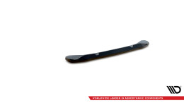 Mittlerer Cup Diffusor Heck Ansatz passend für BMW X4 M-Paket G02 Facelift schwarz Hochglanz