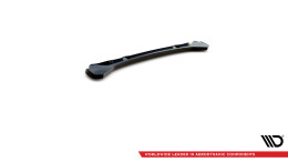 Street+ Mittlerer Diffusor Heck Ansatz passend für BMW X4 M-Paket G02 FL schwarz Hochglanz