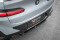 Mittlerer Cup Diffusor Heck Ansatz passend für BMW X4 M-Paket G02 Facelift schwarz Hochglanz