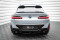 Heck Ansatz Flaps Diffusor passend für BMW X4 M-Paket G02 Facelift schwarz Hochglanz