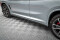 Seitenschweller Ansatz Cup Leisten für BMW X4 M-Paket G02 Facelift schwarz Hochglanz