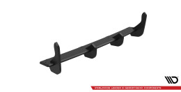Street Pro Heckschürze Heck Ansatz Diffusor passend für Infiniti G37 Coupe SCHWARZ