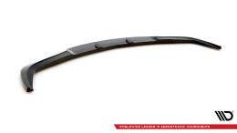 Cup Spoilerlippe Front Ansatz für Infiniti G37 Coupe  schwarz Hochglanz