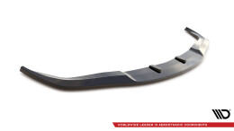 Cup Spoilerlippe Front Ansatz passend für Infiniti G37 Coupe schwarz Hochglanz