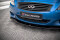 Cup Spoilerlippe Front Ansatz für Infiniti G37 Coupe  schwarz Hochglanz